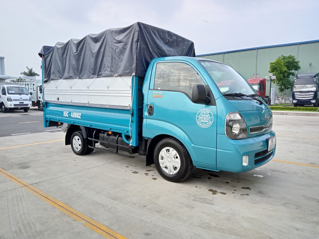 KIA K200 mui bạt