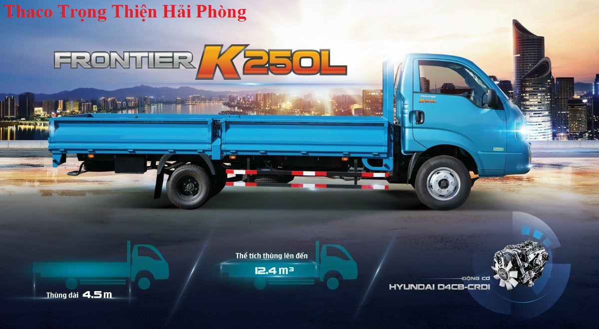 KIA K250L thùng dài 4.5 mét