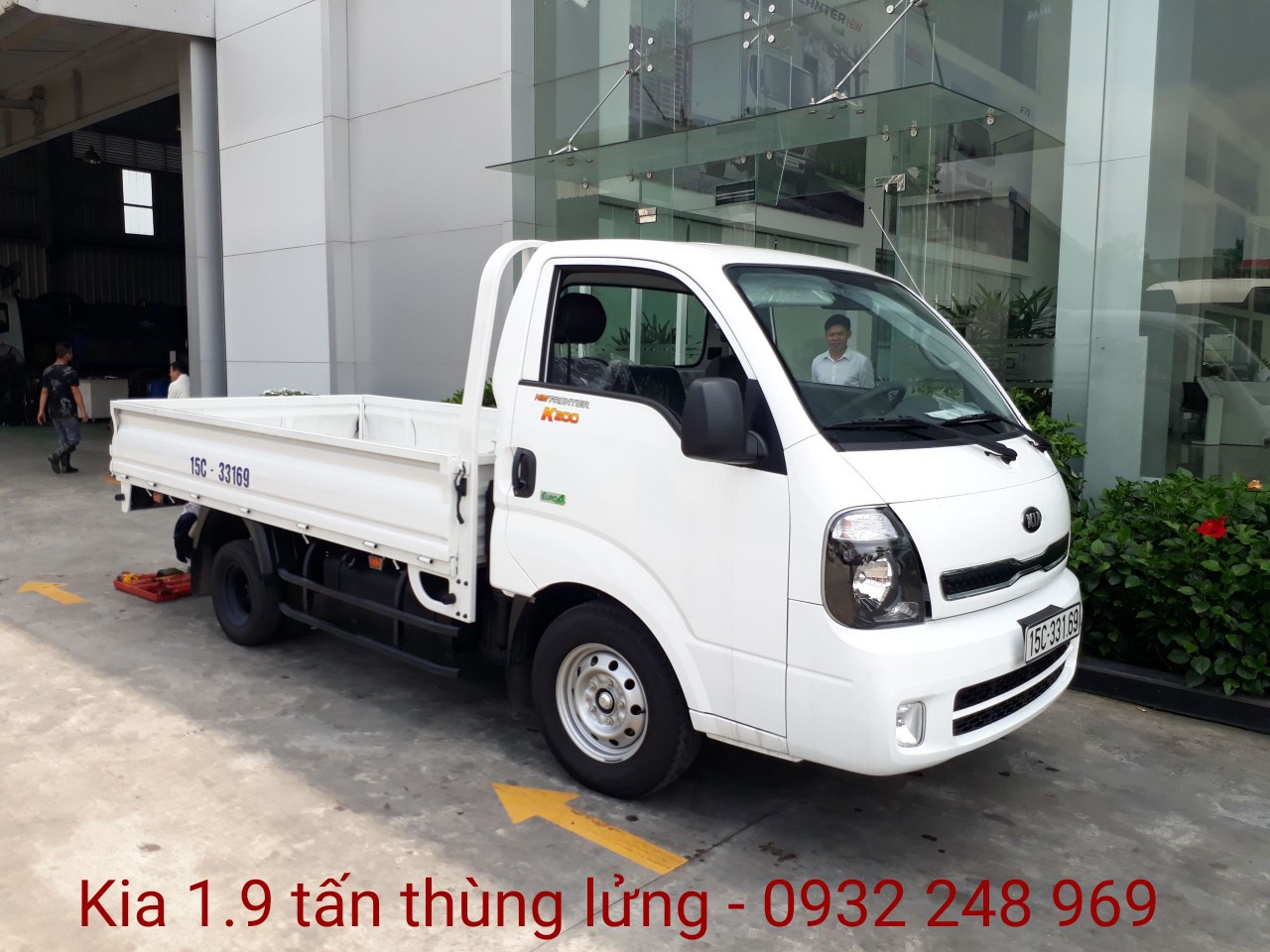 Kia 1 tấn 9 thùng lửng