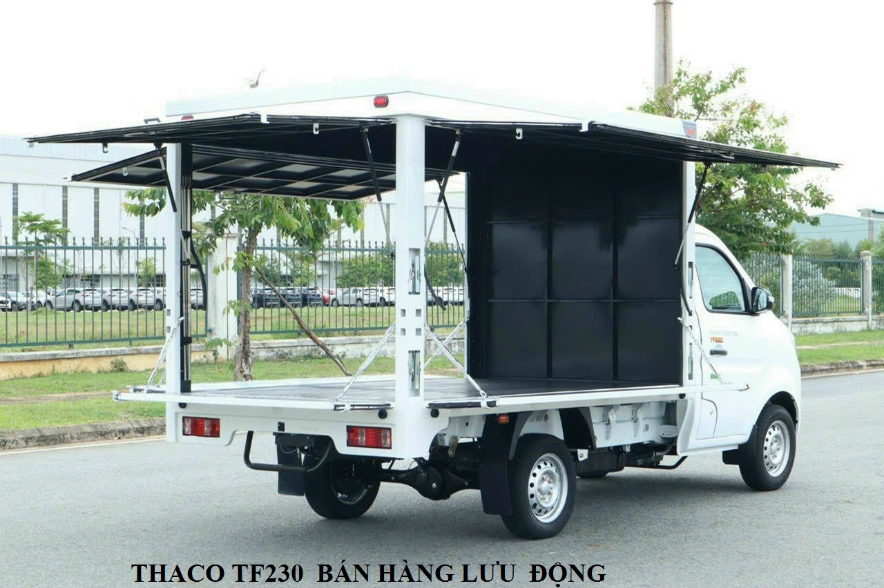 THACO TF230 720KG THÙNG KÍN BÁN HÀNG LƯU ĐỘNG