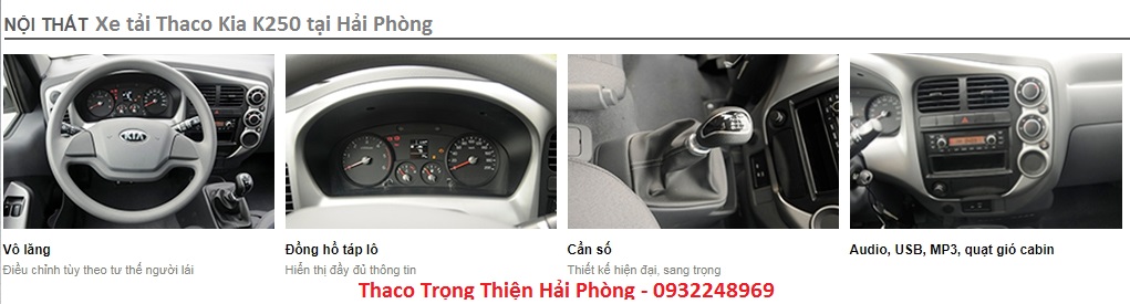 thaco kia k250 hải phòng